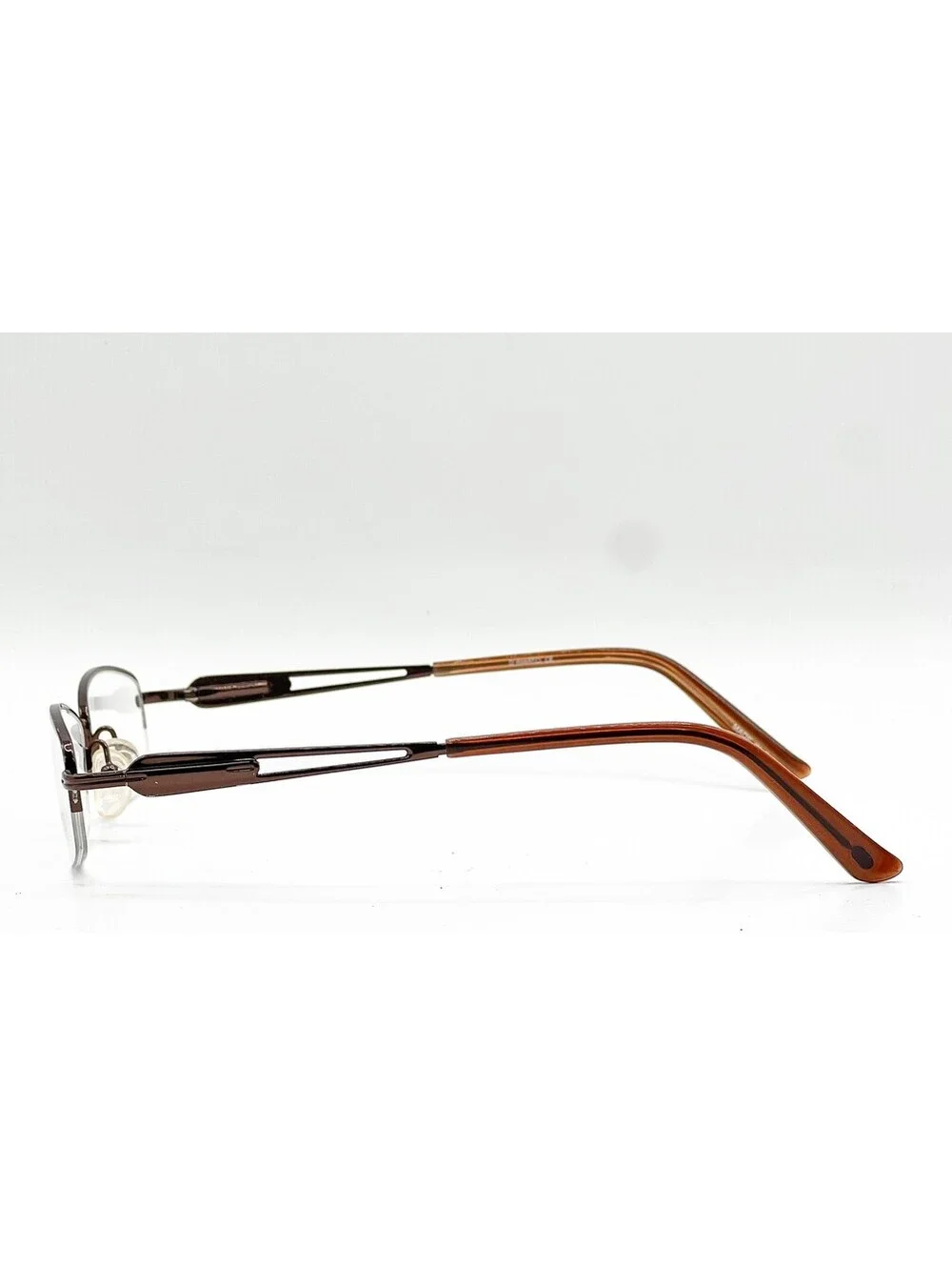 D'Amato Eyewear Dw593 Brn Brown Authentic Eyeglasses 51-17-135